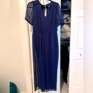 NEVER BEEN WORN Navy Blue Jumpsuit from EXPRESS!